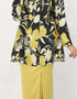 BAJU KURUNG PAHANG MODEN DELANEY (MUSTARD)